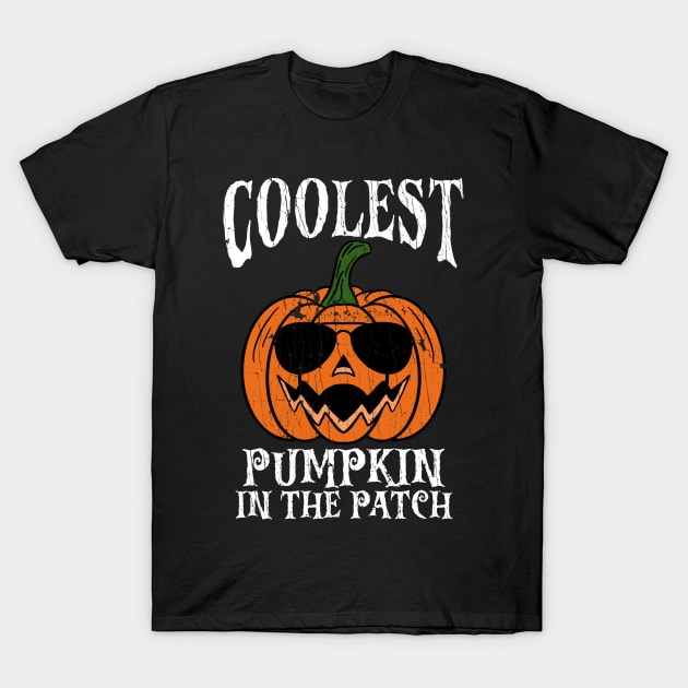 Coolest Pumpkin In The Patch - Halloween T-Shirt by AnKa Art